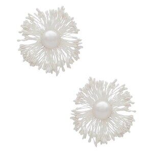 8 Other Reasons Pearl Detail Earring in White Womens Jewelry